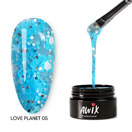 Гель-лак AWIX Love Planet 05, 8 гр